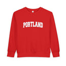 Portland, Oregon Sweatshirt - Portland Toddler Crewneck Sweatshirt-6