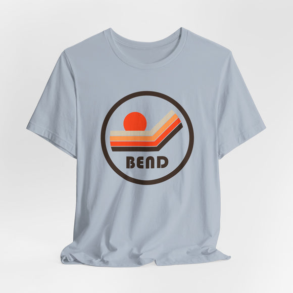 Bend, Oregon T-Shirt - Sunset Mountain Graphic Tee