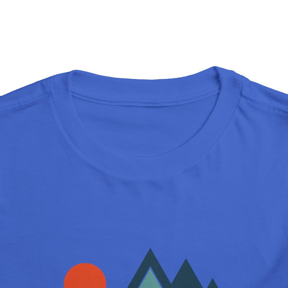 Bend, Oregon Toddler T-Shirt - Retro Palm Tree Toddler Bend Shirt