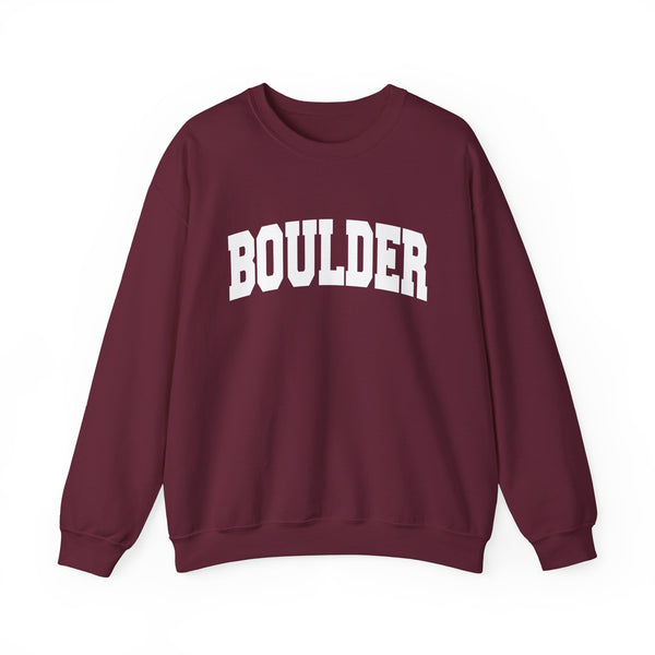 Boulder, Colorado Sweatshirt - Unisex Graphic Crewneck