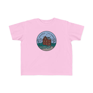 Buy pink Rhode Island Toddler T-Shirt - Unisex Toddler Rhode Island Shirt