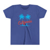 California Youth Shirt - Retro Palm Tree California Kid's T-Shirt
