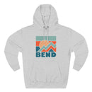 Bend, Oregon Hoodie - Retro Mountain Unisex Sweatshirt-3