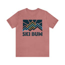 Ski Bum T-Shirt - Retro Unisex Ski Bum Shirt-7