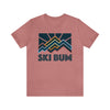 Ski Bum T-Shirt - Retro Unisex Ski Bum Shirt
