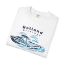 Holland, Michigan T-Shirt, Comfort Colors 100% Cotton Wakeboard Boat Tee-7