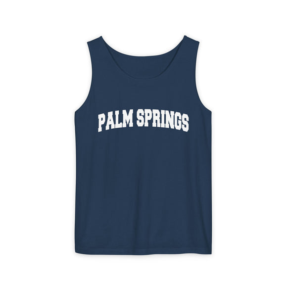 Palm Springs, California Tank Top Unisex | Comfort Colors - 100% Cotton