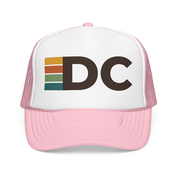 Washington, DC Trucker Hat - DC Abbr retro cap