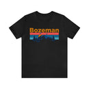 Bozeman, Montana Shirt - Mountain Sunset Unisex Bozeman T-Shirt-3