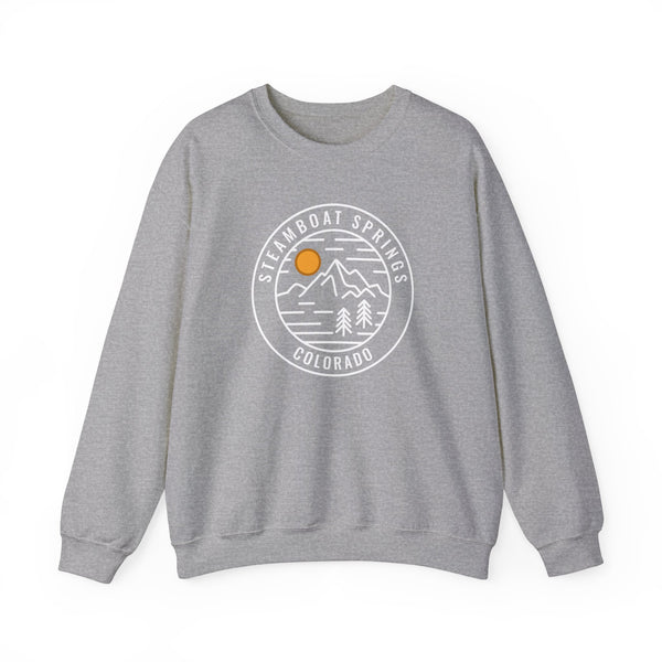 Steamboat, Colorado Sweatshirt - Unisex Crewneck Steamboat Sweatshirt