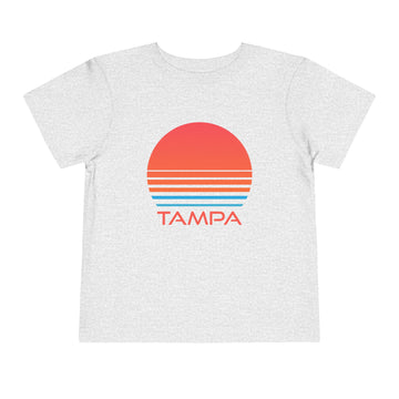 Buy athletic-heather Tampa, Florida Toddler T-Shirt - Retro 80s Toddler Tampa Shirt