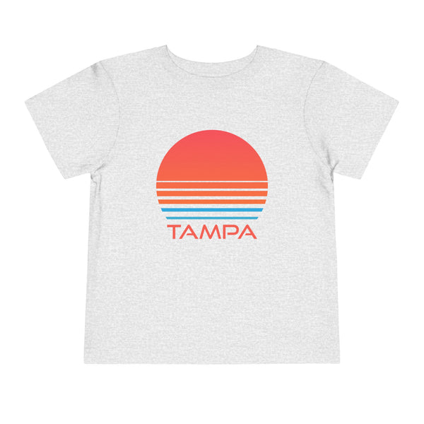 Tampa, Florida Toddler T-Shirt - Retro 80s Toddler Tampa Shirt