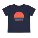 Minnesota Toddler T-Shirt - Retro 80s Unisex Toddler Minnesota Shirt-1