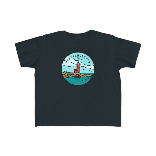 Massachusetts Toddler T-Shirt - Unisex Toddler Massachusetts Shirt