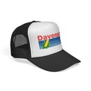 Davenport, Iowa Retro Corn and Farm Trucker Hat-10