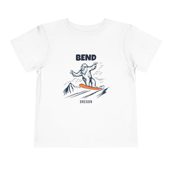 Bend, Oregon Yeti Snowboard Toddler Tee