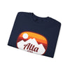 Alta, Utah Sweatshirt - Unisex Retro Ombre Crewneck Alta Sweatshirt