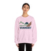 Vermont Sweatshirt - Mountain Vermont Crewneck Sweatshirt