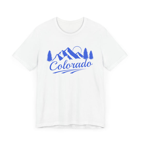 Colorado T-Shirt Retro - Adult Unisex Mountain Colorado T Shirt