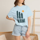 Maine T Shirt, Comfort Colors Cotton 100% Cotton Trees Tee-14