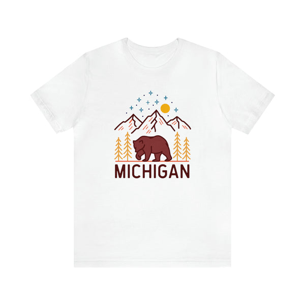 Michigan T-Shirt - Retro Unisex Michigan Shirt
