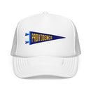Providence, Rhode Island Pennant Trucker Hat — Retro Flag Foam Cap-5