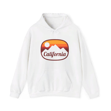 Buy white California Hoodie - Retro Ombre Unisex California Hoodie Sweatshirt