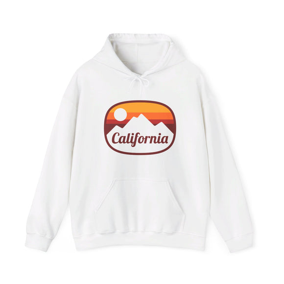 California Hoodie - Retro Ombre Unisex California Hoodie Sweatshirt