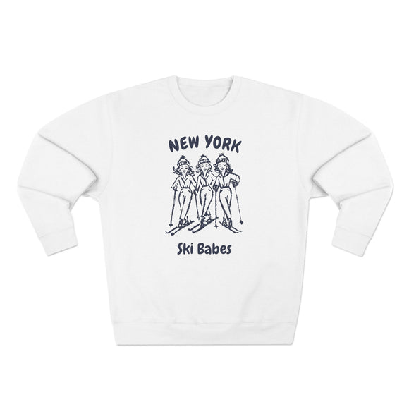 Premium New York Ski Babes Sweatshirt