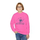 Breckenridge, Colorado Youth Crewneck Sweatshirt - Snow Ski Unisex Kid's Breckenridge, Colorado Sweatshirt-11