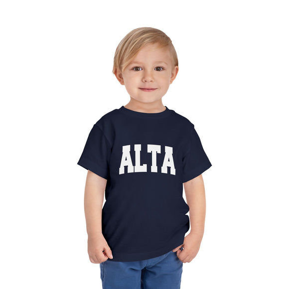 Alta, Utah Toddler Graphic Tee - Kids Alta Vacation T-Shirt