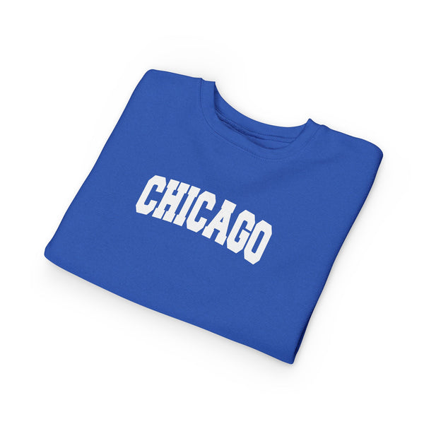 Chicago, Illinois Toddler Sweatshirt - Chicago Toddler Crewneck Sweatshirt