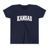 Kansas Youth Graphic Tee - Kids T Shirt