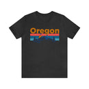Oregon T-Shirt - Mountain Sunset Unisex Oregon Shirt-4