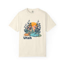 Utah Graphic Tee, Comfort Colors Retro Unisex T shirt-2