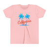 California Youth Shirt - Retro Palm Tree California Kid's T-Shirt
