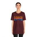Asheville, North Carolina Shirt - Mountain Sunset Unisex Asheville T-Shirt-67
