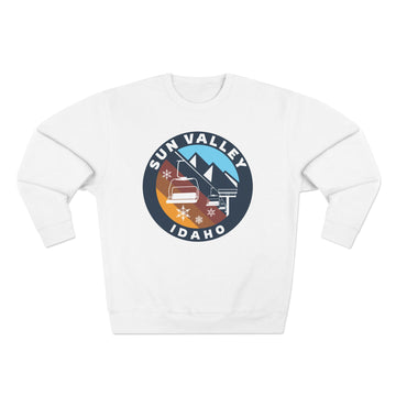 Premium Sun Valley, Idaho Mountain Ski Lift Sweatshirt