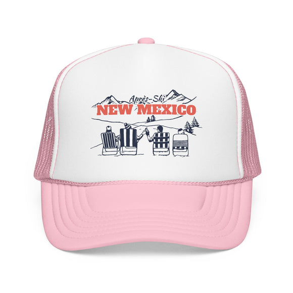 New Mexico Après-ski Trucker Hat — Foam Mesh Cap