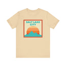 Retro Salt Lake City, Utah T-Shirt, Mountain Sun Tee, Unisex Graphic Shirt, Vintage Salt Lake City, Utah Top, Outdoor Adventure Clothing-4