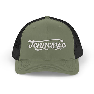 Buy loden-black Tennessee Snapback Trucker Cap - Embroidered Tennessee Hat
