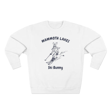 Premium Mammoth Lakes, California Ski Bunny Sweatshirt - 0