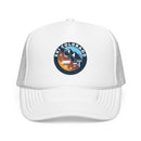 Ski Colorado Retro Ski Lift Mountain Foam Trucker Hat-4