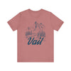 Vail, Colorado Graphic Tee - Mountain Illustration Vail T Shirt