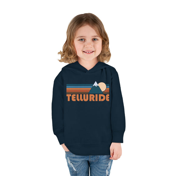 Telluride, Colorado Toddler Hoodie - Unisex Telluride Toddler Sweatshirt