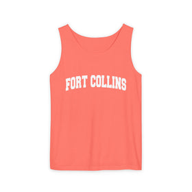 Fort Collins, Colorado Tank Top Unisex | Comfort Colors - 100% Cotton