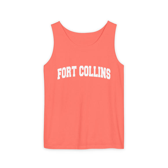 Fort Collins, Colorado Tank Top Unisex | Comfort Colors - 100% Cotton