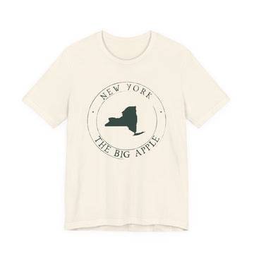 Buy natural New York T-Shirt — State Graphic Tee