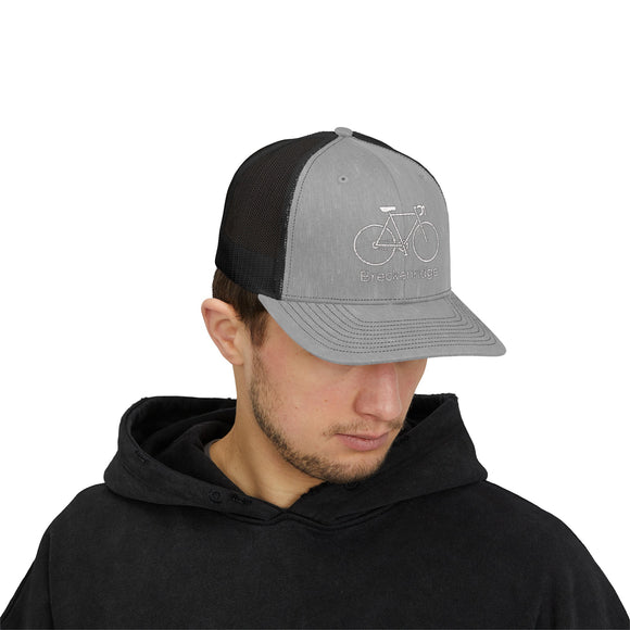 Breckenridge, Colorado Snapback Trucker Cap - Embroidered Breckenridge Hat