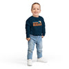 Alaska Toddler Sweatshirt - Retro Mountain Alaska Toddler Crewneck Sweatshirt